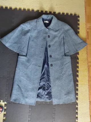 Abrigo capa Kina Fernández azul T. 46