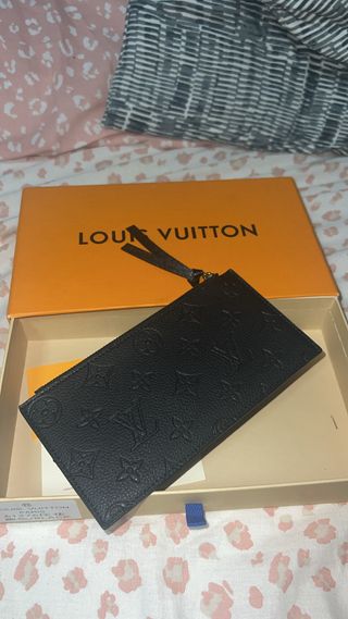 Cartera Louis Vuitton Cuero Negro