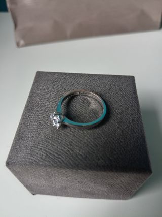 Anillo Oro Blanco 18k