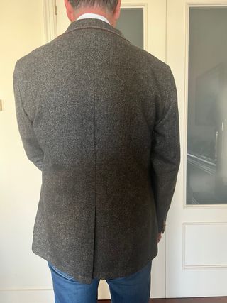 Americana Brooksfield Lana Gris Hombre