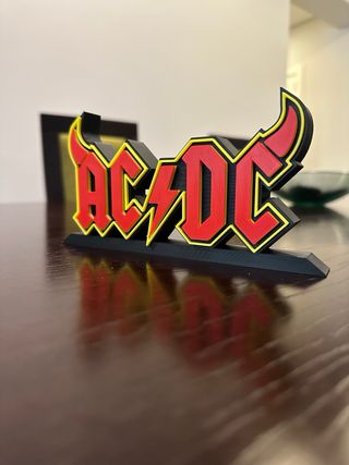 Logotipo AC/DC 3D