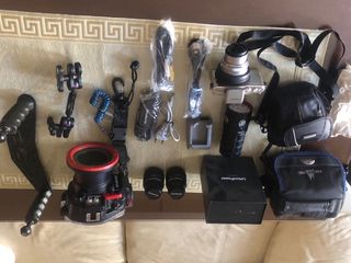 Cámara y Carcasa Buceo Olympus