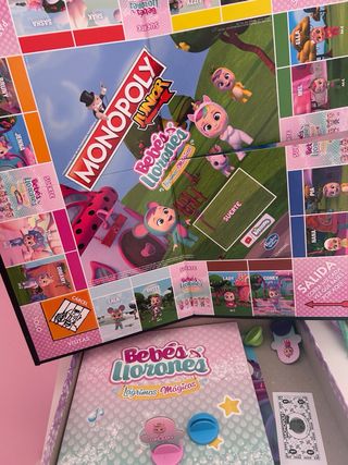 Monopoly Junior Bebés Llorones Juego de Mesa