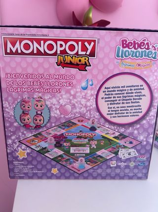 Monopoly Junior Bebés Llorones Juego de Mesa