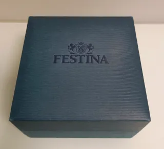 Reloj Festina Mujer Negro y Plateado