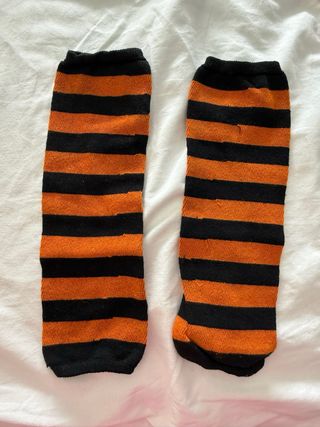 Disfraz Brujo Negro y naranja 
