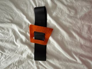 Disfraz Brujo Negro y naranja 