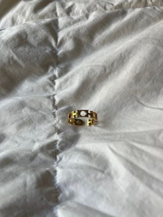 Anillo CH Ajustable Dorado