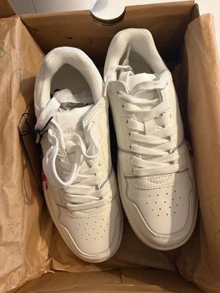 Scarpe da ginnastica Ellesse bianche e rosa