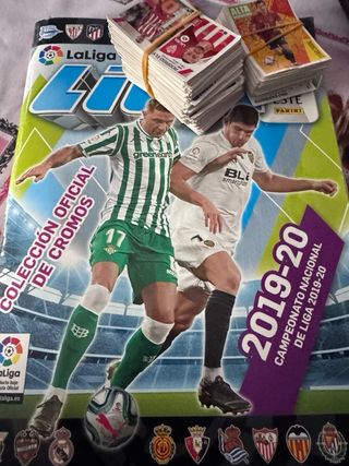 Álbum cromos Liga 2019/20 +300 + regalo