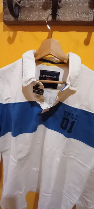 Polo Cottonfield manga larga