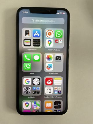 iPhone X bianco