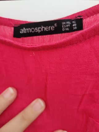 Blusa rosa talla L