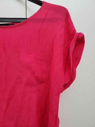 Blusa rosa talla L