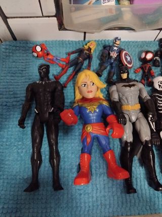 Lote Juguetes Marvel y DC se venden todas juntas 