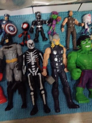 Lote Juguetes Marvel y DC se venden todas juntas 