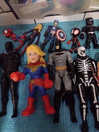 Lote Juguetes Marvel y DC se venden todas juntas 