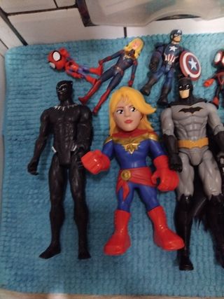 Lote Juguetes Marvel y DC se venden todas juntas 