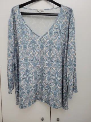 Camiseta estampada mujer talla 44