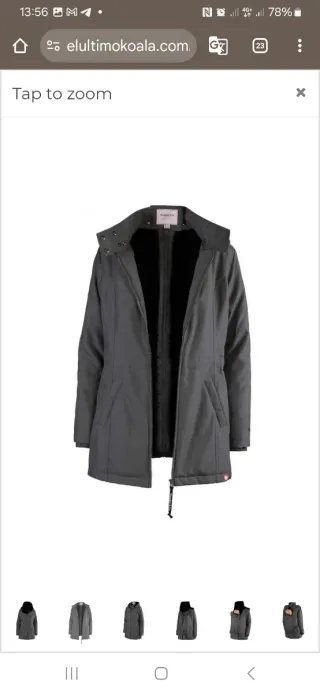 Chaqueta 4 en 1 Wombat Wallabi Porteo Talla M