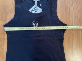 Camiseta sin mangas LOEWE negra