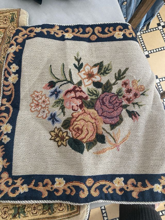 Fundas de cojín con estampado floral