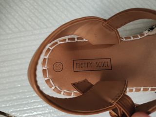 Sandalias Marrones Talla 38