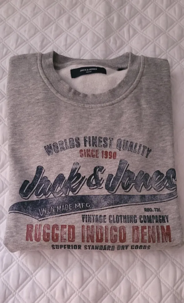 Sudadera Jack & Jones Gris