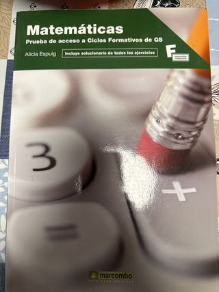 Matemáticas: Prueba de acceso a Ciclos Formativ...