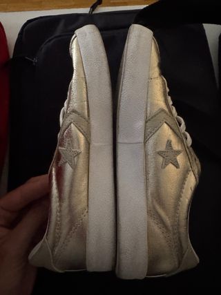 Converse doradas talla 35.5