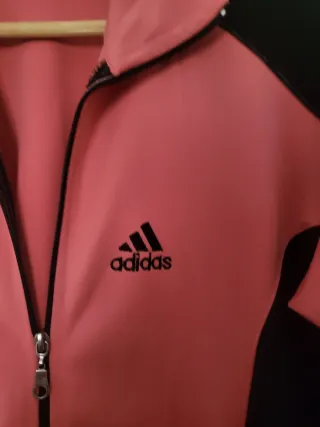 Chaqueta Adidas Rosa y Negra