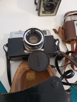 Vecchie fotocamere Minolta (2 unità)