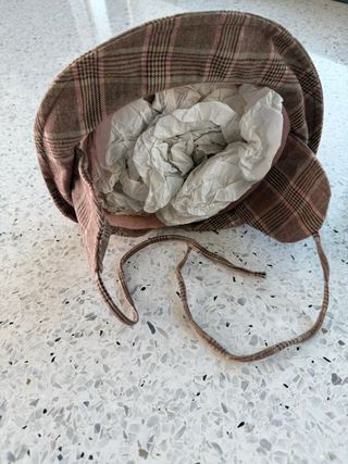 Cappellino Brums tartan tg. 54