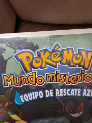 Pokémon Mundo Misterioso Equipo Rescate Azul DS