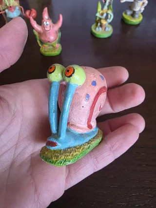 Figuras acuario Bob Esponja 