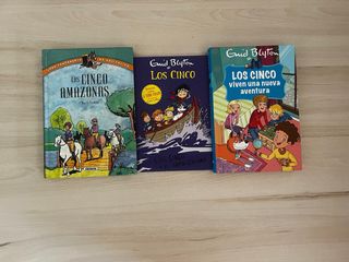 Dos libros de Los Cinco y “Las cinco amazonas”