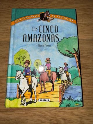 Dos libros de Los Cinco y “Las cinco amazonas”