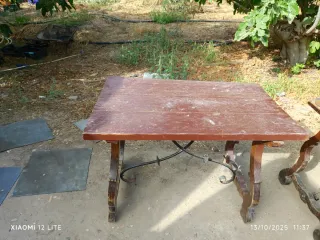 2 Mesas Provenzal Madera y Metal