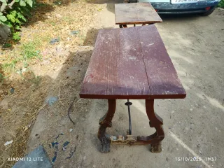 2 Mesas Provenzal Madera y Metal