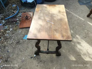 2 Mesas Provenzal Madera y Metal