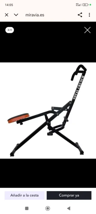Máquina de abdominales AB Trainer