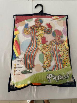 Disfraz Payaso hombre, mujer y niñ@