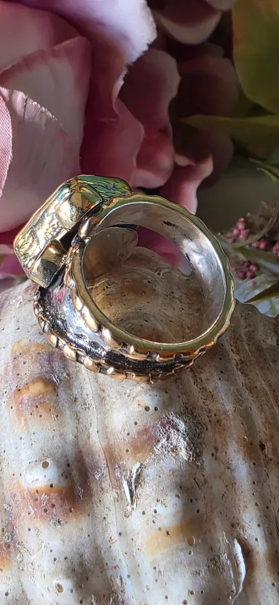 Anillo Sultán Zafiro Azul 
