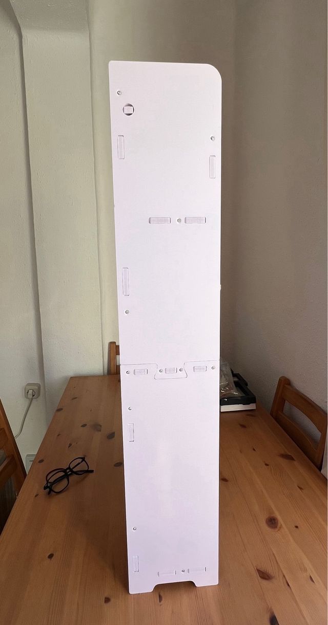 mini Mueble auxiliar baño blanco