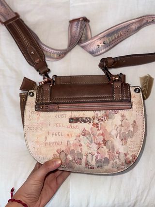 Bolso Anekke Marrón Multicolor