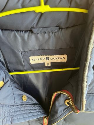 Abrigo Álvaro Moreno azul
