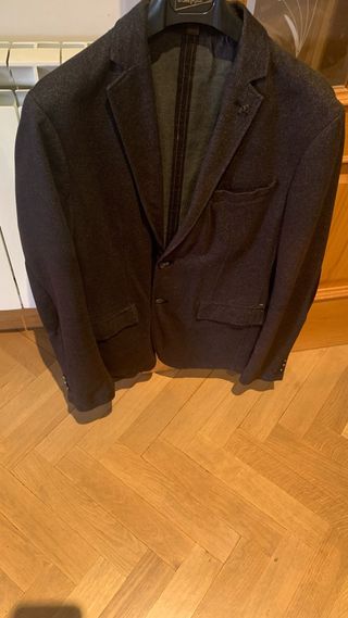 Blazer Zara Negra Talla 50 Sport