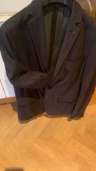Blazer Zara Negra Talla 50 Sport