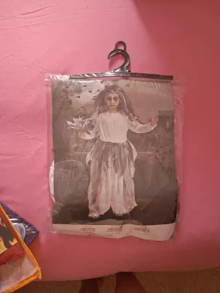 Disfraz Novia Fantasma Halloween 6 años