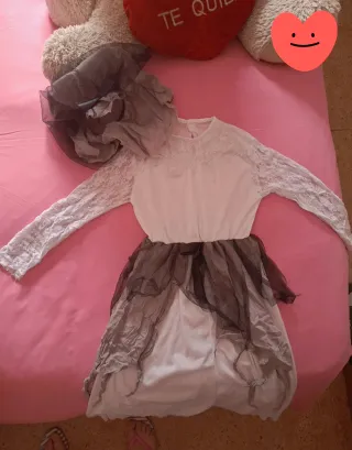 Disfraz Novia Fantasma Halloween 6 años